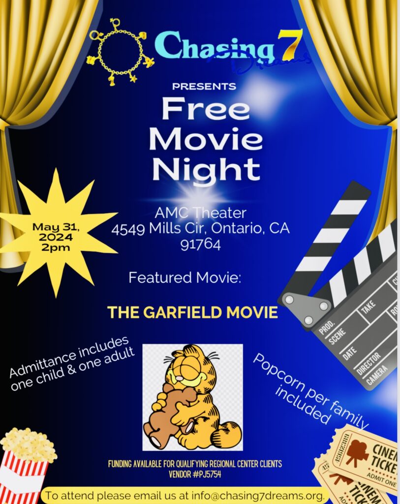 Free movie night flyer