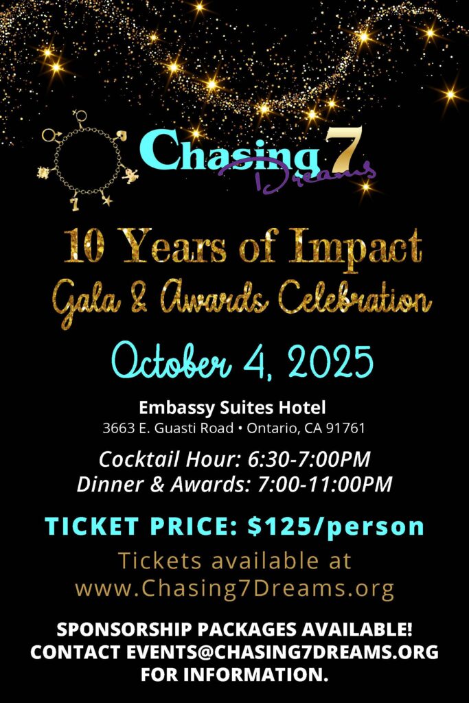 Chasing7 Anniversary Flyer