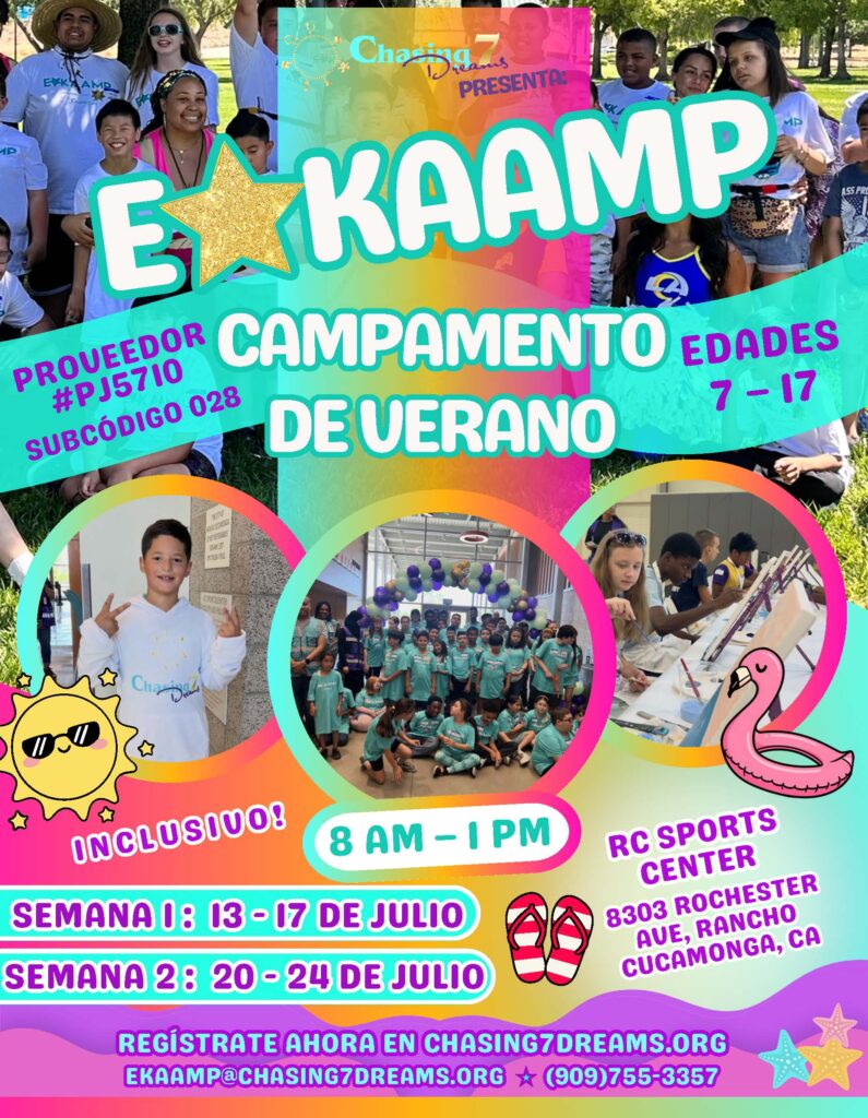 Foleto de E*KAAMP Campamento De Verano