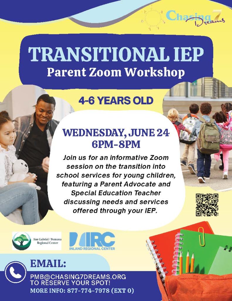 624 PMB Transitional IEP Zoom Flyer
