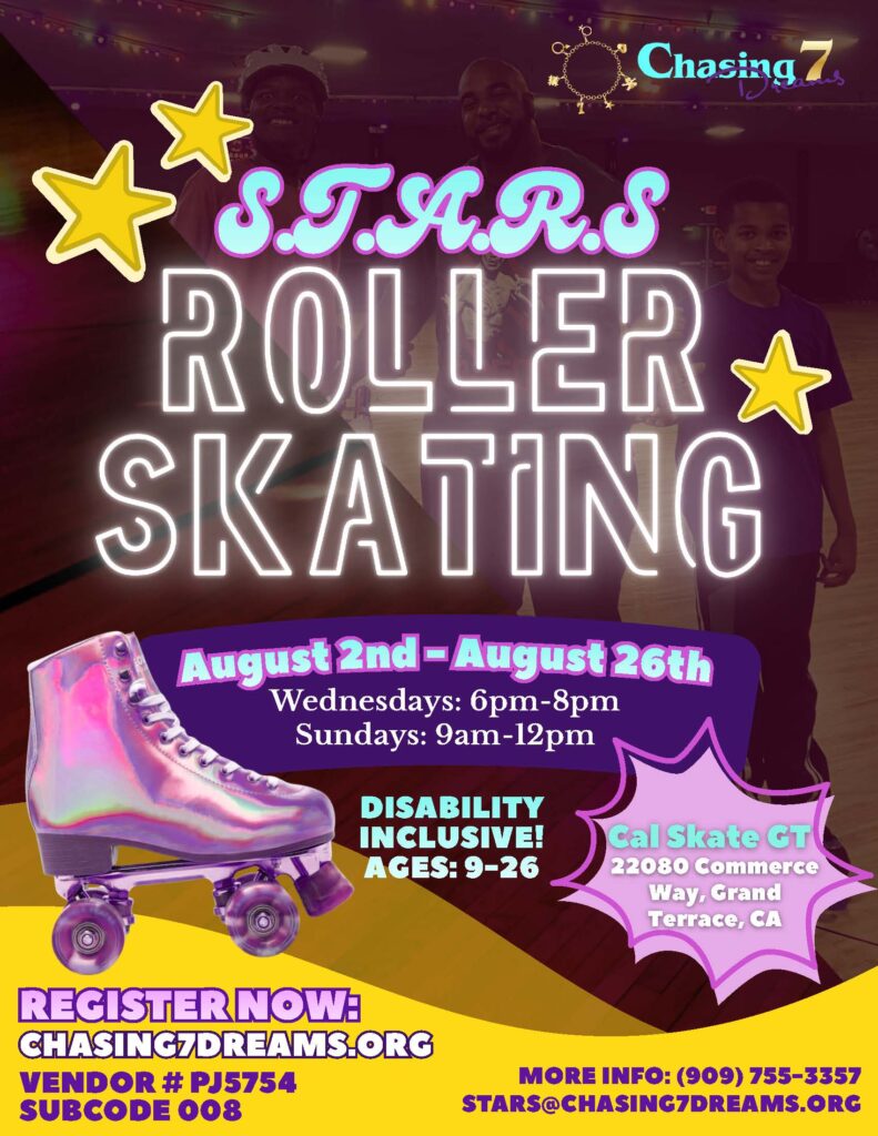 STARS Roller Skating August 2 - 26