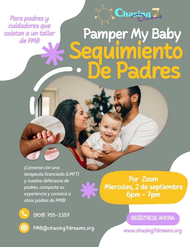 pamper my baby sequimento de padres