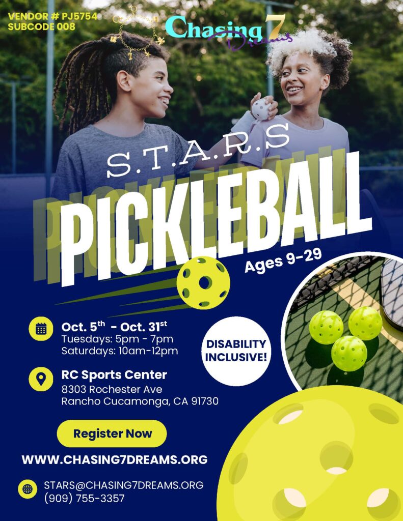 october pickleball flyer