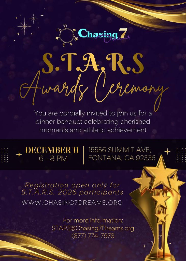 stars awards ceremony flyer