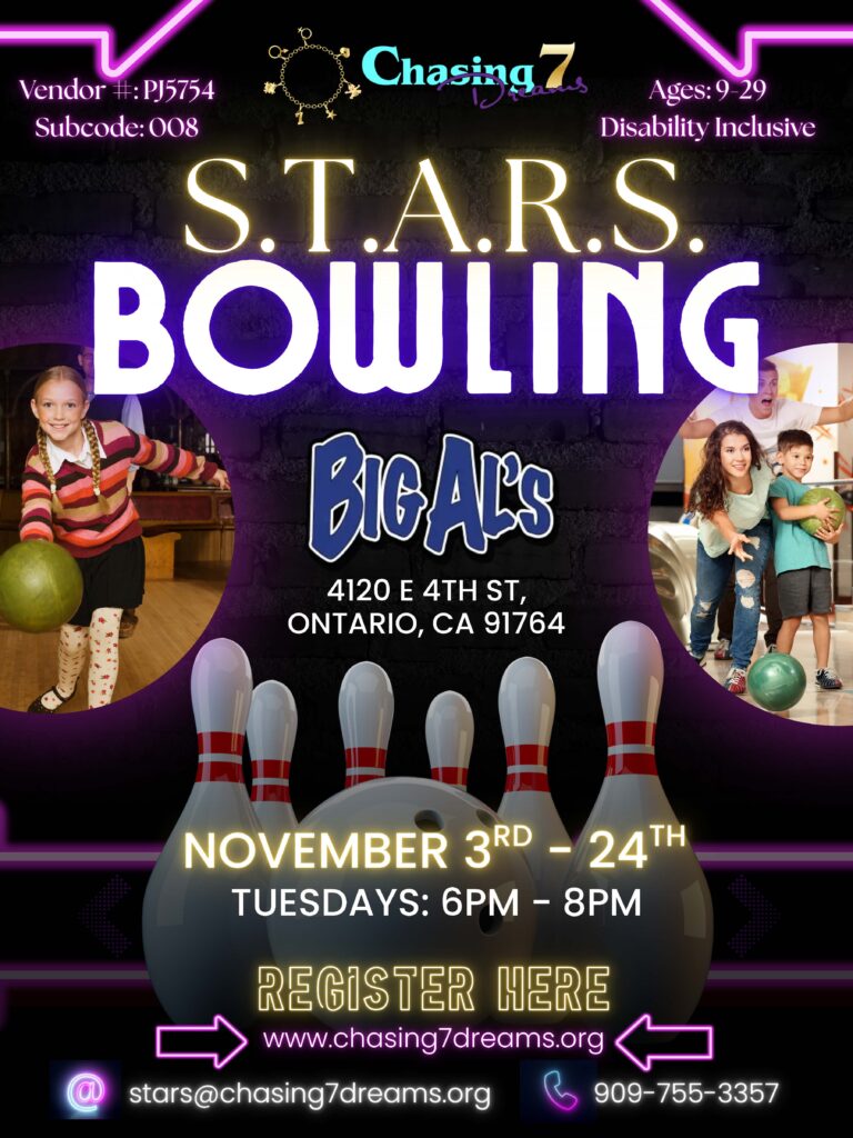 STARS Bowling November flyer